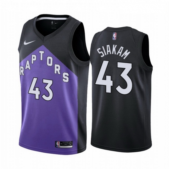 Men Toronto Raptors 43 Pascal Siakam Purple NBA Swingman 2020 21 Earned Edition Jersey Men Toronto Raptors 43 Pascal Siakam Purple NBA Swingman 2020 21 Earned Edition Jersey