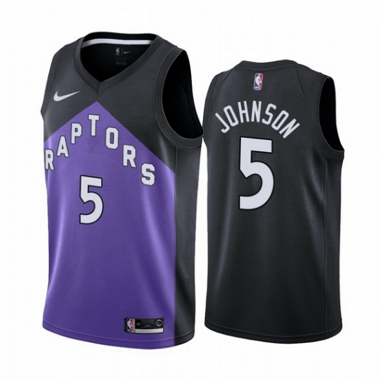 Men Toronto Raptors 5 Stanley Johnson Purple NBA Swingman 2020 21 Earned Edition Jersey Men Toronto Raptors 5 Stanley Johnson Purple NBA Swingman 2020 21 Earned Edition Jersey