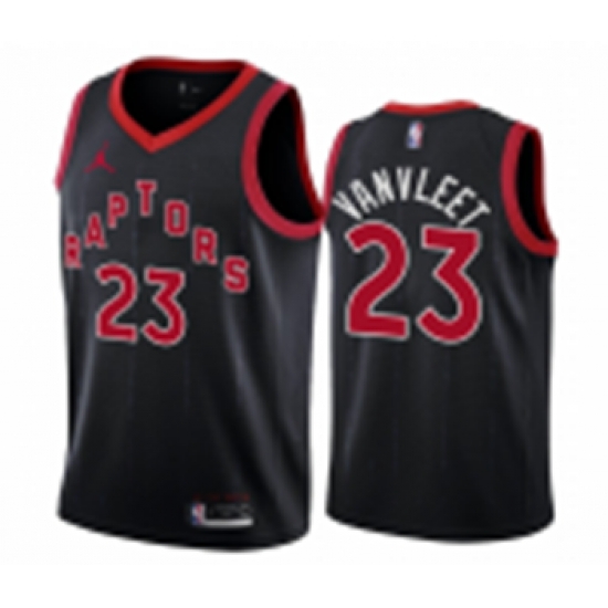 Men Toronto Raptors Fred Vanvleet Black Red 2021 Jersey Men Toronto Raptors Fred Vanvleet Black Red 2021 Jersey