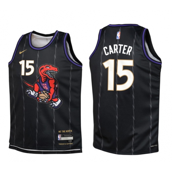 Men Toronto Raptors Vince Carter #15 Black City Swingman Stitched Jersey Men Toronto Raptors Vince Carter #15 Black City Swingman Stitched Jersey