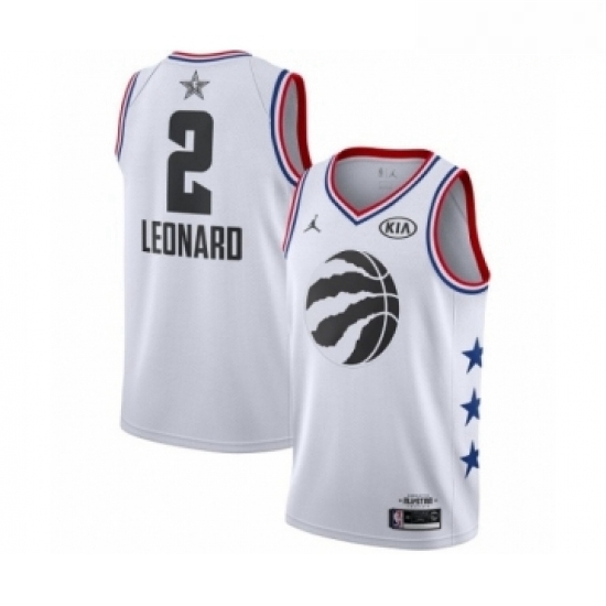 Mens Jordan Toronto Raptors 2 Kawhi Leonard Swingman White 2019 All Star Game Basketball Jersey Mens Jordan Toronto Raptors 2 Kawhi Leonard Swingman White 2019 All Star Game Basketball Jersey