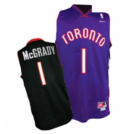Mens Nike Toronto Raptors 1 Tracy Mcgrady Swingman BlackPurple Throwback NBA Jersey Mens Nike Toronto Raptors 1 Tracy Mcgrady Swingman BlackPurple Throwback NBA Jersey