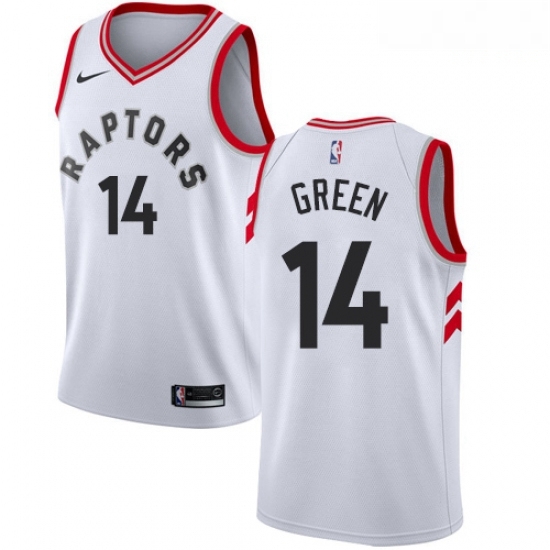 Mens Nike Toronto Raptors 14 Danny Green Swingman White NBA Jersey Association Edition Mens Nike Toronto Raptors 14 Danny Green Swingman White NBA Jersey Association Edition