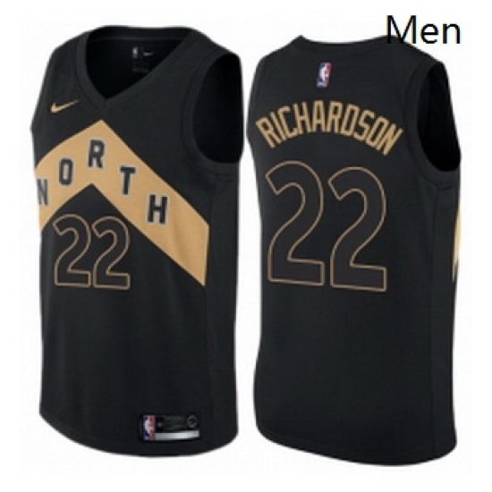 Mens Nike Toronto Raptors 22 Malachi Richardson Swingman Black NBA Jersey City Edition Mens Nike Toronto Raptors 22 Malachi Richardson Swingman Black NBA Jersey City Edition
