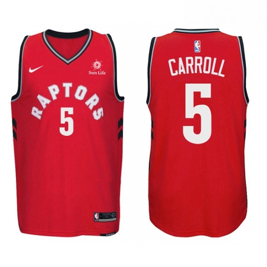 Nike NBA Toronto Raptors 5 DeMarre Carroll Jersey 2017 18 New Season Red Jersey Nike NBA Toronto Raptors 5 DeMarre Carroll Jersey 2017 18 New Season Red Jersey