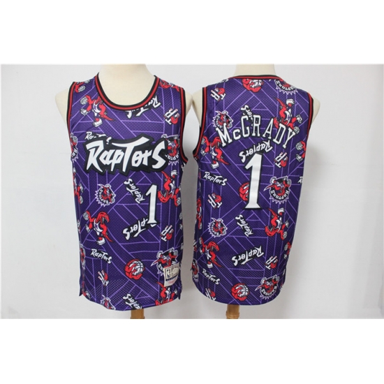 Raptors 1 Tracy McGrady Purple Tear Up Pack Hardwood Classics Swingman Jersey Raptors 1 Tracy McGrady Purple Tear Up Pack Hardwood Classics Swingman Jersey