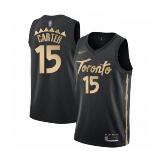 Raptors 15 Vince Carter Black Basketball Swingman City Edition 2019 20 Jersey Raptors 15 Vince Carter Black Basketball Swingman City Edition 2019 20 Jersey