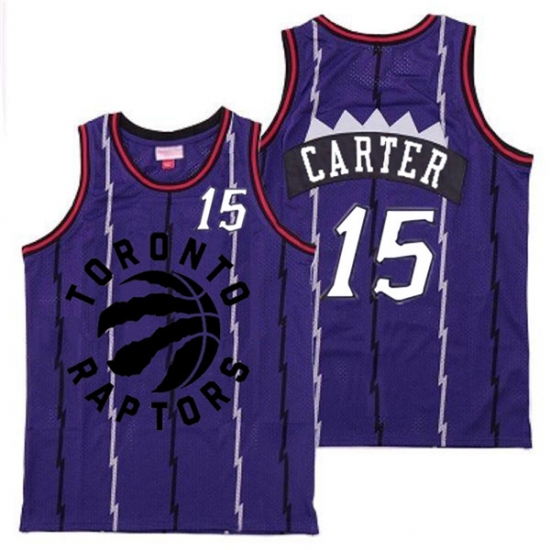 Raptors 15 Vince Carter Purple Retro Jersey 2 Raptors 15 Vince Carter Purple Retro Jersey 2