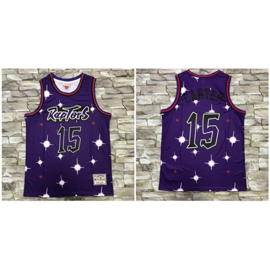 Raptors 15 Vince Carter Purple Star Hardwood Classics Jersey Raptors 15 Vince Carter Purple Star Hardwood Classics Jersey