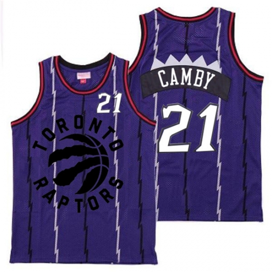 Raptors 21 Marcus Camby Purple Retro Jersey Raptors 21 Marcus Camby Purple Retro Jersey