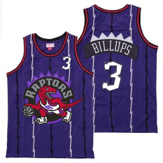 Raptors 3 Chauncey Billups Purple Big Logo Retro Jersey 7 Raptors 3 Chauncey Billups Purple Big Logo Retro Jersey 7