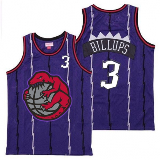 Raptors 3 Chauncey Billups Purple Retro Jersey 1 Raptors 3 Chauncey Billups Purple Retro Jersey 1