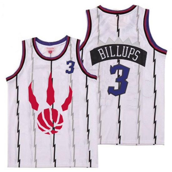 Raptors 3 Chauncey Billups White Throwback Jerseys Raptors 3 Chauncey Billups White Throwback Jerseys