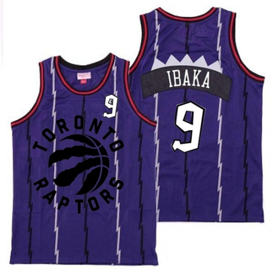 Raptors 9 Serge Ibaka Purple Retro Jersey 4 Raptors 9 Serge Ibaka Purple Retro Jersey 4