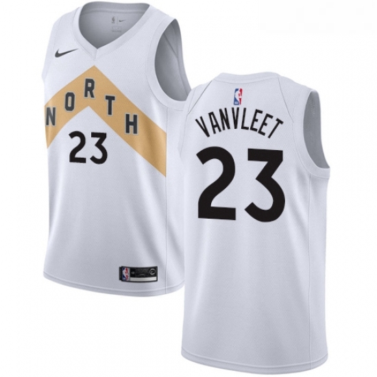 Womens Nike Toronto Raptors 23 Fred VanVleet Swingman White NBA Jersey City Edition Womens Nike Toronto Raptors 23 Fred VanVleet Swingman White NBA Jersey City Edition
