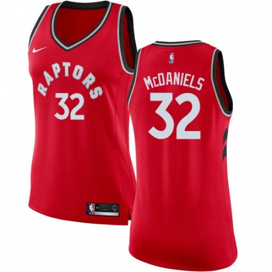 Womens Nike Toronto Raptors 32 KJ McDaniels Swingman Red Road NBA Jersey Icon Edition Womens Nike Toronto Raptors 32 KJ McDaniels Swingman Red Road NBA Jersey Icon Edition