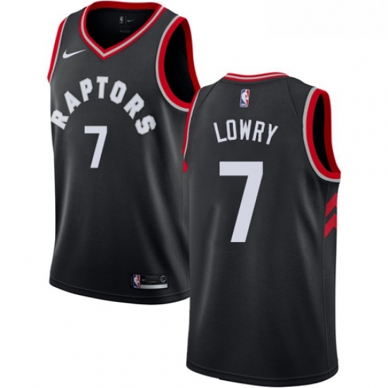 Womens Nike Toronto Raptors 7 Kyle Lowry Swingman Black Alternate NBA Jersey Statement Edition Womens Nike Toronto Raptors 7 Kyle Lowry Swingman Black Alternate NBA Jersey Statement Edition