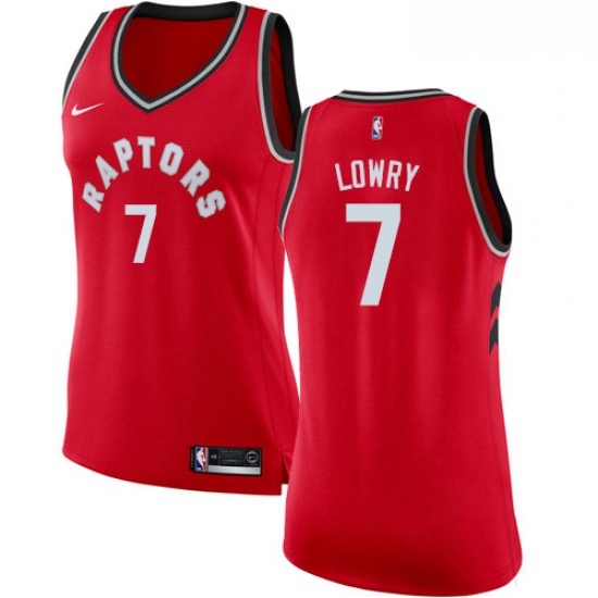 Womens Nike Toronto Raptors 7 Kyle Lowry Swingman Red Road NBA Jersey Icon Edition Womens Nike Toronto Raptors 7 Kyle Lowry Swingman Red Road NBA Jersey Icon Edition