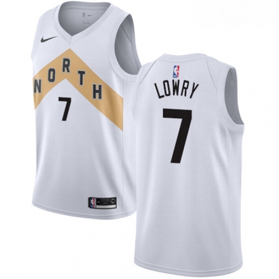 Womens Nike Toronto Raptors 7 Kyle Lowry Swingman White NBA Jersey City Edition Womens Nike Toronto Raptors 7 Kyle Lowry Swingman White NBA Jersey City Edition