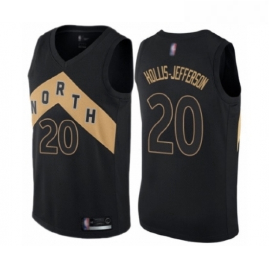 Womens Toronto Raptors 20 Rondae Hollis Jefferson Swingman Black Basketball Jersey City Edition Womens Toronto Raptors 20 Rondae Hollis Jefferson Swingman Black Basketball Jersey City Edition