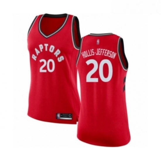 Womens Toronto Raptors 20 Rondae Hollis Jefferson Swingman Red Basketball Jersey Icon Edition Womens Toronto Raptors 20 Rondae Hollis Jefferson Swingman Red Basketball Jersey Icon Edition