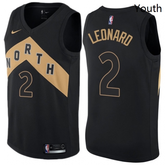 Youth Nike Toronto Raptors 2 Kawhi Leonard Swingman Black NBA Jersey City Edition Youth Nike Toronto Raptors 2 Kawhi Leonard Swingman Black NBA Jersey City Edition