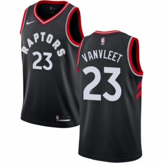 Youth Nike Toronto Raptors 23 Fred VanVleet Authentic Black NBA Jersey Statement Edition Youth Nike Toronto Raptors 23 Fred VanVleet Authentic Black NBA Jersey Statement Edition