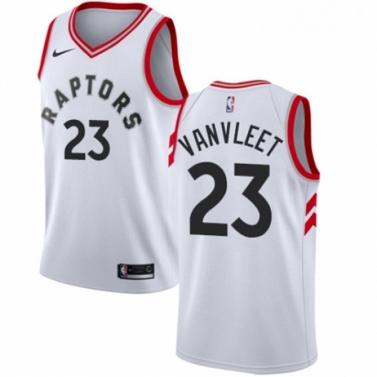 Youth Nike Toronto Raptors 23 Fred VanVleet Authentic White NBA Jersey Association Edition Youth Nike Toronto Raptors 23 Fred VanVleet Authentic White NBA Jersey Association Edition