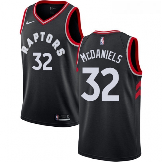 Youth Nike Toronto Raptors 32 KJ McDaniels Swingman Black Alternate NBA Jersey Statement Edition Youth Nike Toronto Raptors 32 KJ McDaniels Swingman Black Alternate NBA Jersey Statement Edition