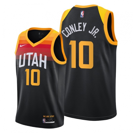 Jazz Mike Conley Jr. Black City New Uniform Jersey Jazz Mike Conley Jr. Black City New Uniform Jersey