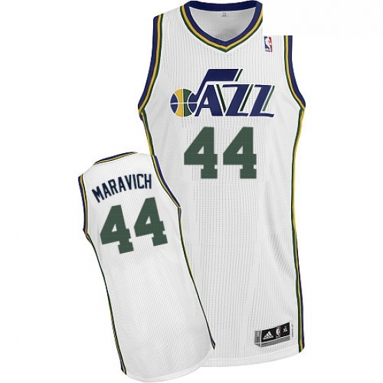 Mens Adidas Utah Jazz 44 Pete Maravich Authentic White Home NBA Jersey Mens Adidas Utah Jazz 44 Pete Maravich Authentic White Home NBA Jersey
