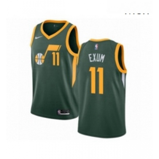 Mens Nike Utah Jazz 11 Dante Exum Green Swingman Jersey Earned Edition Mens Nike Utah Jazz 11 Dante Exum Green Swingman Jersey Earned Edition