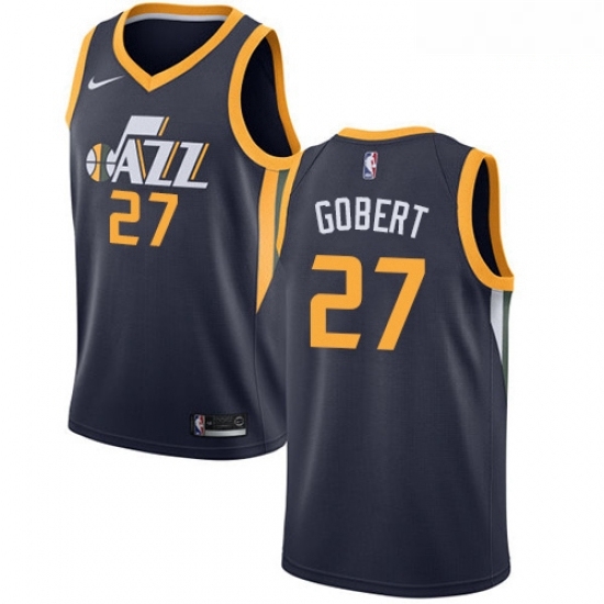 Mens Nike Utah Jazz 27 Rudy Gobert Swingman Navy Blue Road NBA Jersey Icon Edition Mens Nike Utah Jazz 27 Rudy Gobert Swingman Navy Blue Road NBA Jersey Icon Edition