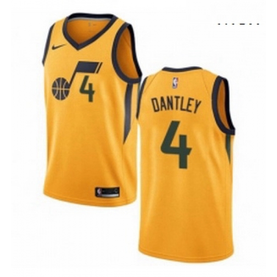 Mens Nike Utah Jazz 4 Adrian Dantley Authentic Gold NBA Jersey Statement Edition Mens Nike Utah Jazz 4 Adrian Dantley Authentic Gold NBA Jersey Statement Edition