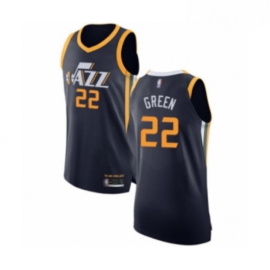 Mens Utah Jazz 22 Jeff Green Authentic Navy Blue Basketball Jersey Icon Edition Mens Utah Jazz 22 Jeff Green Authentic Navy Blue Basketball Jersey Icon Edition