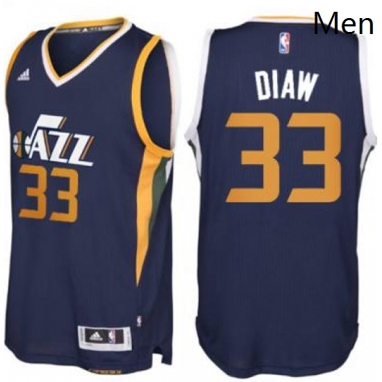 Mens Utah Jazz 33 Boris Diaw adidas Navy Blue New Swingman Road Jersey Mens Utah Jazz 33 Boris Diaw adidas Navy Blue New Swingman Road Jersey