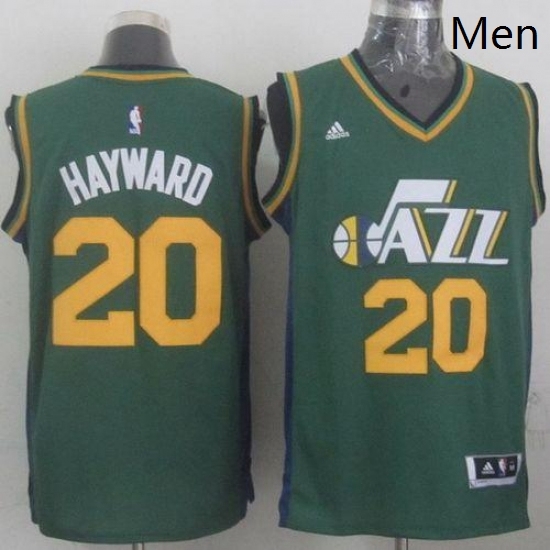 Revolution 30 Jazz 20 Gordon Hayward Green Stitched NBA Jerse Revolution 30 Jazz 20 Gordon Hayward Green Stitched NBA Jerse