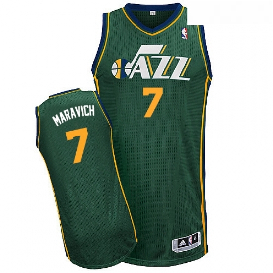 Youth Adidas Utah Jazz 7 Pete Maravich Authentic Green Alternate NBA Jersey Youth Adidas Utah Jazz 7 Pete Maravich Authentic Green Alternate NBA Jersey