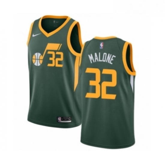 Youth Nike Utah Jazz 32 Karl Malone Green Swingman Jersey Earned Edition Youth Nike Utah Jazz 32 Karl Malone Green Swingman Jersey Earned Edition