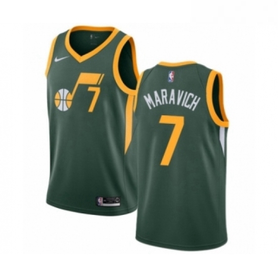 Youth Nike Utah Jazz 7 Pete Maravich Green Swingman Jersey Earned Edition Youth Nike Utah Jazz 7 Pete Maravich Green Swingman Jersey Earned Edition