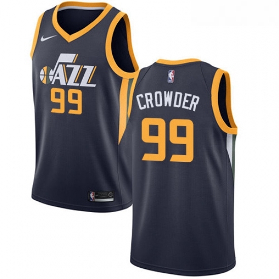 Youth Nike Utah Jazz 99 Jae Crowder Swingman Navy Blue Road NBA Jersey Icon Edition Youth Nike Utah Jazz 99 Jae Crowder Swingman Navy Blue Road NBA Jersey Icon Edition