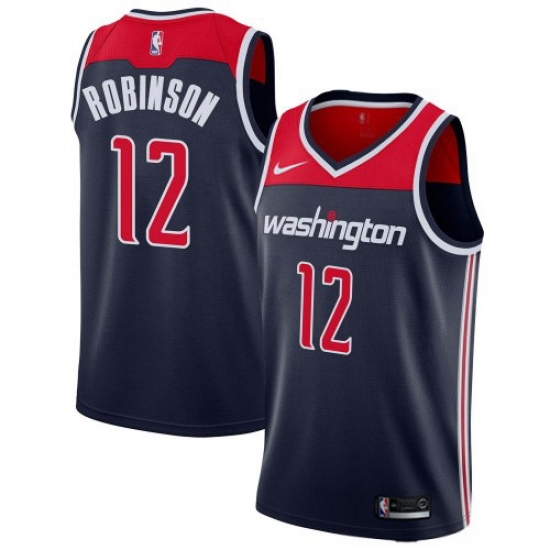 Men Nike Washington Wizards 12 Jerome Robinson Navy Blue NBA Swingman Statement Edition Jersey Men Nike Washington Wizards 12 Jerome Robinson Navy Blue NBA Swingman Statement Edition Jersey