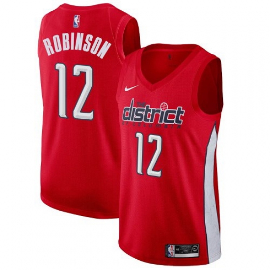 Men Nike Washington Wizards 12 Jerome Robinson Red NBA Swingman Earned Edition Jersey Men Nike Washington Wizards 12 Jerome Robinson Red NBA Swingman Earned Edition Jersey