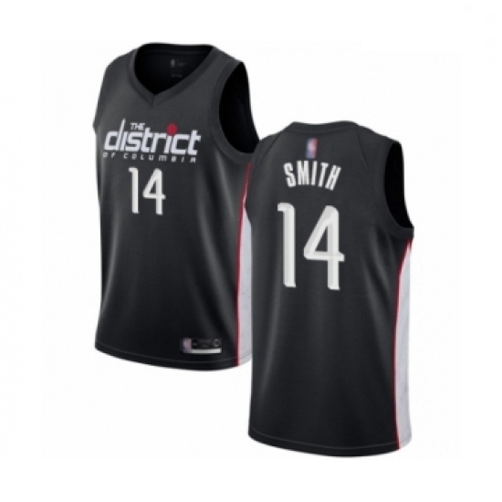 Men Washington Wizards Ish Smith Authentic Black Basketball Jersey City Edition Men Washington Wizards Ish Smith Authentic Black Basketball Jersey City Edition
