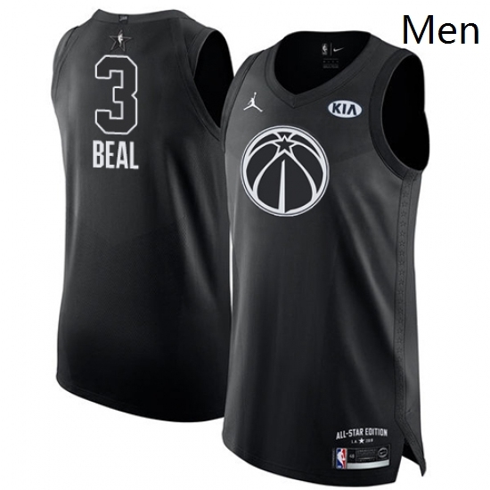 Mens Nike Jordan Washington Wizards 3 Bradley Beal Authentic Black 2018 All Star Game NBA Jersey Mens Nike Jordan Washington Wizards 3 Bradley Beal Authentic Black 2018 All Star Game NBA Jersey