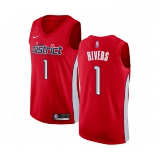 Mens Nike Washington Wizards 1 Austin Rivers Red Swingman Jersey Earned Edition Mens Nike Washington Wizards 1 Austin Rivers Red Swingman Jersey Earned Edition