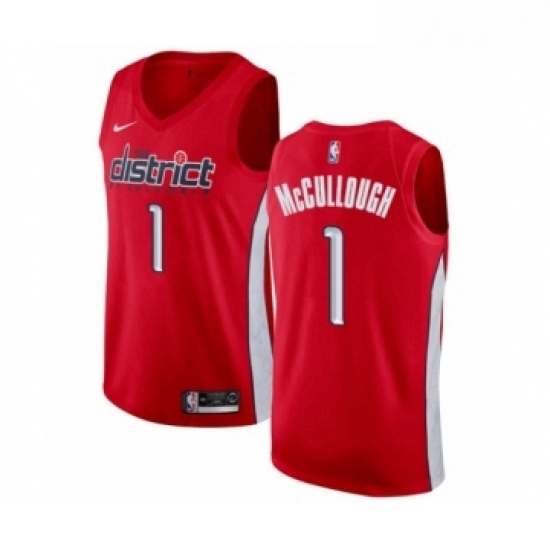 Mens Nike Washington Wizards 1 Chris McCullough Red Swingman Jersey Earned Edition Mens Nike Washington Wizards 1 Chris McCullough Red Swingman Jersey Earned Edition