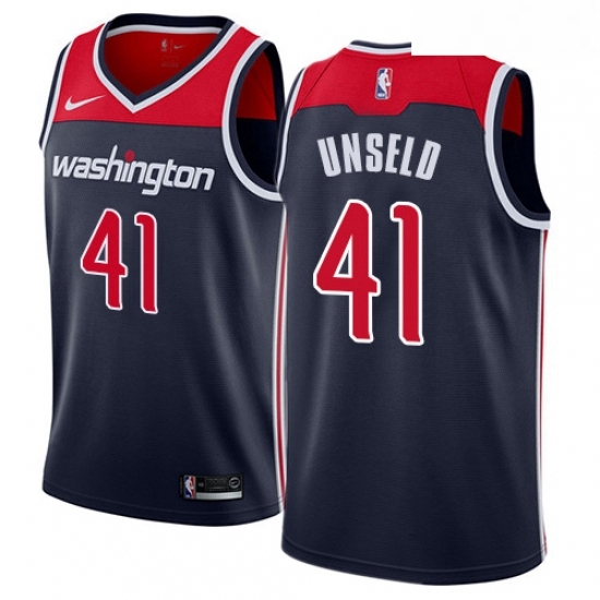 Mens Nike Washington Wizards 41 Wes Unseld Authentic Navy Blue NBA Jersey Statement Edition Mens Nike Washington Wizards 41 Wes Unseld Authentic Navy Blue NBA Jersey Statement Edition