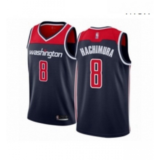 Mens Washington Wizards 8 Rui Hachimura Authentic Navy Blue Basketball Jersey Statement Edition Mens Washington Wizards 8 Rui Hachimura Authentic Navy Blue Basketball Jersey Statement Edition