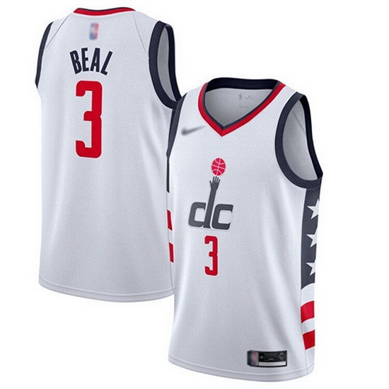 Wizards 3 Bradley Beal White Basketball Swingman City Edition 2019 20 Jersey Wizards 3 Bradley Beal White Basketball Swingman City Edition 2019 20 Jersey